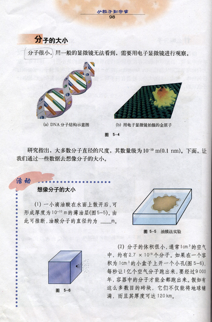 5.1 认识分子3