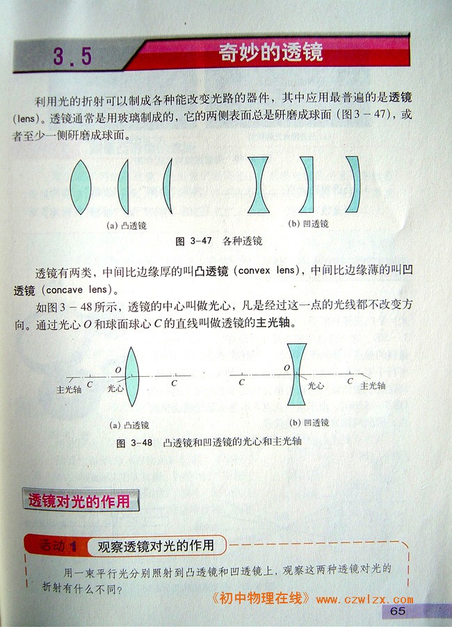 3.5奇妙的透镜1