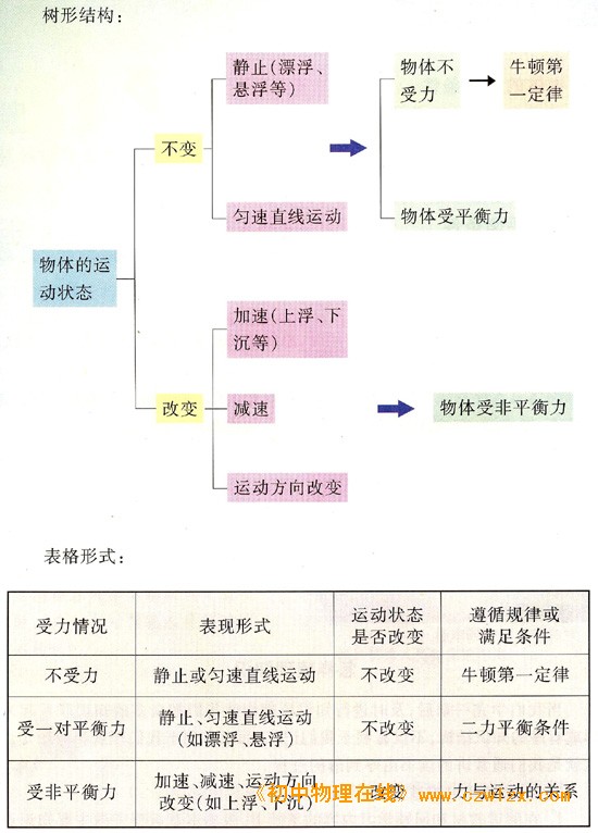 苏科版《第十章 力与运动 知识梳理》电子课本2