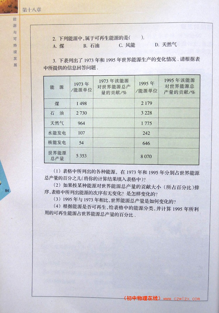 能源利用与社会发展3