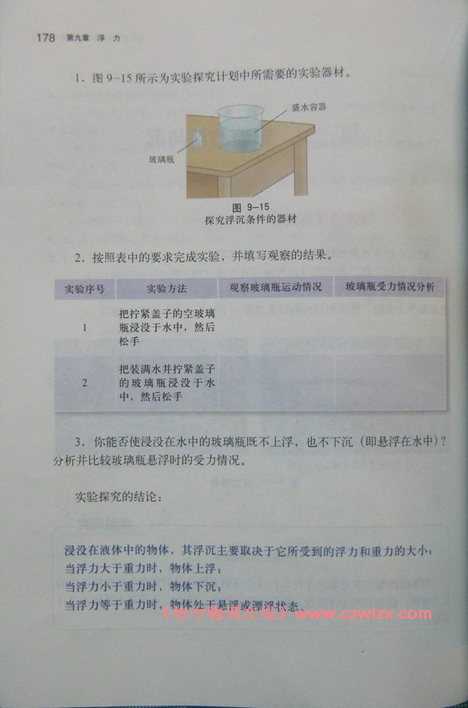 《9.3物体的浮与沉》2