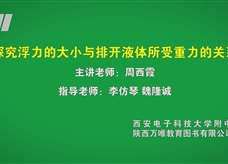 中考实验视频：探究浮力的大小与排开液体所受重力的关系