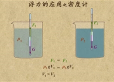 “乐乐课堂”初中物理教学视频素材：《浮力》13浮力的应用之密度计