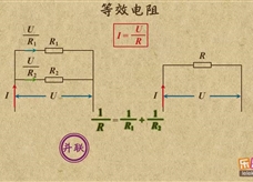 “乐乐课堂”初中物理教学视频素材：《欧姆定律》05串并联电路的等效电阻
