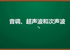 人教版八年级物理上册《2.2.1 音调、超声波和次声波》精品微课堂