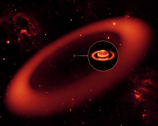 科技时代_科学家发现土星巨大光环 能容10亿个地球(图)